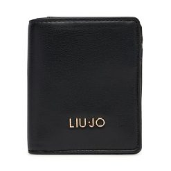 Portfel Liu Jo. Czarne portfele damskie Liu Jo, bez wzorów. Za 189.99 zł.