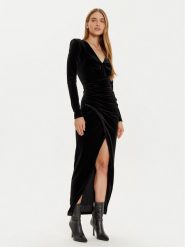 Marciano Guess Sukienka wieczorowa 4BGK20 6273A Czarny Regular Fit. Czarne sukienki damskie Marciano Guess, z aplikacjami, z syntetyku, wizytowe, bez ramiączek. Za 569.99 zł.