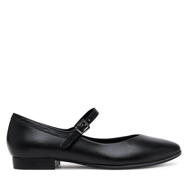 Baleriny Marco Tozzi. Czarne balerinki damskie Marco Tozzi, bez wzorów. Za 219.99 zł.