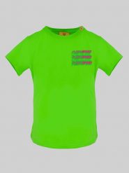 Plein Sport Koszulka w kolorze zielonym rozmiar: XL. Zielone koszulki damskie Plein Sport, xl, bez wzorów, bez kołnierzyka, bez ramiączek. Za 223.99 zł.