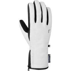 Rękawice narciarskie Reusch Tiffany R-TEX XT. Białe rękawiczki damskie REUSCH, bez wzorów. Za 415.50 zł.