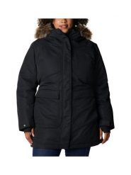 Columbia Płaszcz zimowy 208576 Czarny Regular Fit. Czarne płaszcze damskie Columbia, na zimę, l, bez wzorów, bez kaptura. Za 1,229.00 zł.