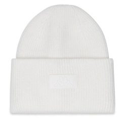 Czapka Kappa. Białe czapki damskie Kappa, na zimę, bez wzorów. Za 59.99 zł.