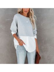 Milan Kiss Tunika w kolorze szarym rozmiar: S. Szare tuniki damskie Milan Kiss, na co dzień, s, bez wzorów, bez kołnierzyka, bez ramiączek. Za 152.99 zł.