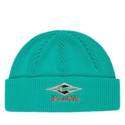 Czapka Billabong. Niebieskie czapki damskie Billabong, na zimę, bez wzorów. Za 109.99 zł.