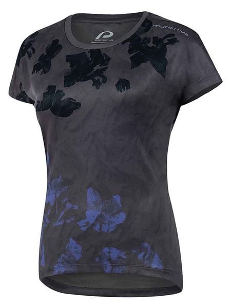 Protective Koszulka kolarska "Clover" w kolorze antracytowym rozmiar: 44. Czarne koszulki damskie Protective, bez wzorów, z materiału, bez kołnierzyka, bez ramiączek. Za 122.09 zł.