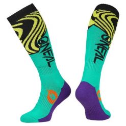 Skarpety narciarskie snowboardowe unisex O'neal Pro Sock. Fioletowe skarpetki damskie O'NEAL, bez wzorów, z elastanu. Za 69.00 zł.
