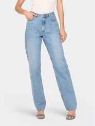 ONLY Jeansy Jaci 15296921 Niebieski Straight Fit. Niebieskie jeansy damskie Only. Za 189.99 zł.