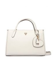 Guess Torebka Isobel HWBG99 32220 Biały. Białe kuferki damskie Guess, z aplikacjami, ze skóry, bez dodatków. Za 679.99 zł.