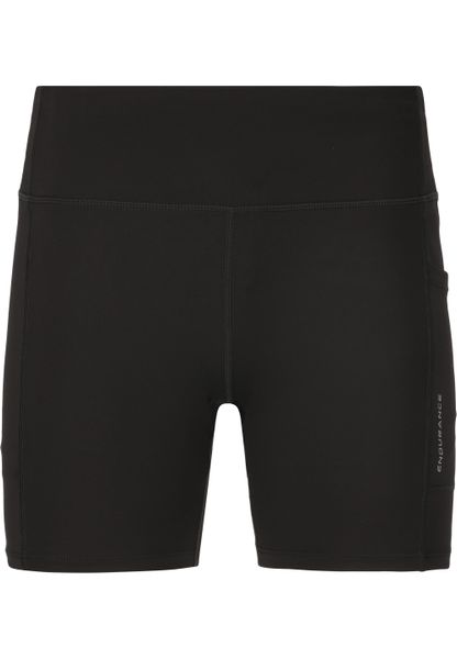 Krótkie legginsy damskie Endurance Strong. Czarne legginsy damskie Endurance, s, bez wzorów, z materiału. Za 122.00 zł.