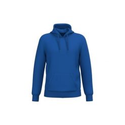 Bluza z kapturem Kariban. Niebieskie bluzy damskie KARIBAN, xl, bez wzorów, z bawełny, z kapturem. Za 194.50 zł.