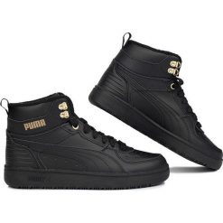 Buty sportowe damskie Puma Rebound Rugged. Czarne obuwie sportowe casual damskie Puma, trekkingowe. Za 360.00 zł.