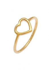 Elli Damskie Serce Wycięte filigranowy Trend w srebrze 925 Sterling Silver Pierścionki 1 ct. Szare pierścionki damskie Elli, srebrne. Za 211.64 zł.