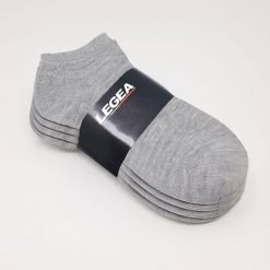 Techniczne skarpety treningowe Ghost - 5 par szare. Białe obuwie sportowe damskie LEGEA, z elastanu, bez zapięcia, na fitness i siłownię. Za 22.00 zł.