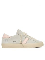 D.A.T.E. Sneakersy Hill Low W441-HL-SD Beżowy. Brązowe obuwie sportowe damskie D.A.T.E., z nubiku, bez zapięcia. Za 769.99 zł.