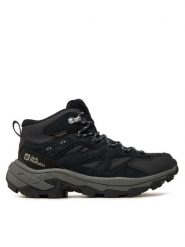 Jack Wolfskin Trekkingi Vojo Tour Mid W A62071 Szary. Szare obuwie sportowe damskie Jack Wolfskin, ze skóry, bez zapięcia. Za 519.99 zł.