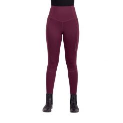 Damskie legginsy jeździeckie z pełną przyczepnością Euro-Star Breez Summer. Czerwone legginsy damskie EURO-STAR, bez wzorów, do jazdy konnej. Za 339.75 zł.
