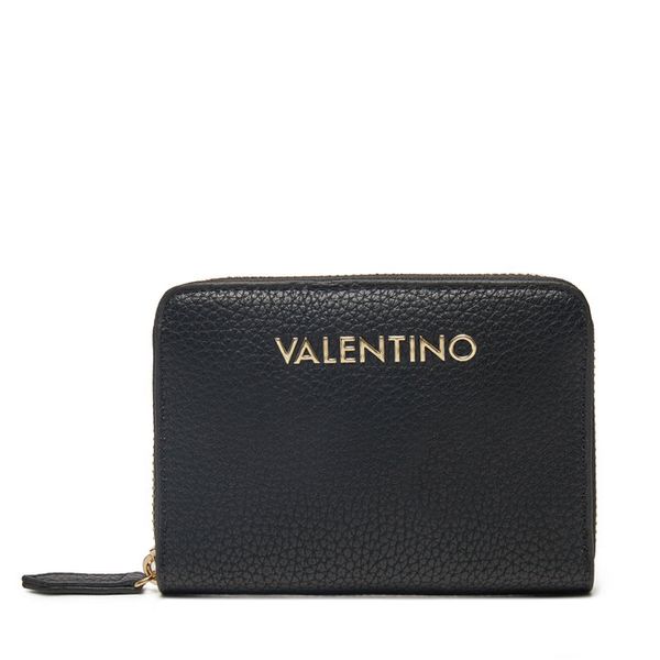 Portfel Valentino. Czarne portfele damskie Valentino, bez wzorów. Za 153.99 zł.
