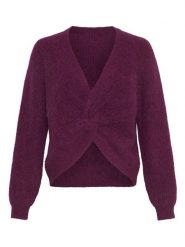MOSS COPENHAGEN Sweter w kolorze fioletowym rozmiar: S/M. Różowe swetry klasyczne damskie Moss Copenhagen, m, bez kołnierzyka. Za 298.67 zł.