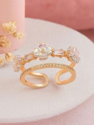 Lodie Silver Pierścionek z cyrkoniami rozmiar: onesize. Szare pierścionki damskie Lodie Silver, z cyrkonią, z mosiądzu. Za 30.99 zł.