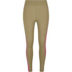Legginsy damskie Urban Classics Color Block. Fioletowe legginsy damskie Urban Classics, bez wzorów. Za 142.50 zł.