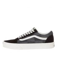 Vans Skórzane sneakersy w kolorze czarno-szarym rozmiar: 40. Czarne obuwie sportowe damskie Vans, ze skóry, bez zapięcia. Za 210.81 zł.