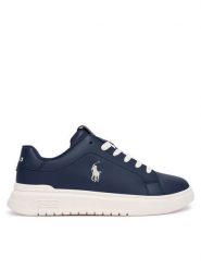 Polo Ralph Lauren Sneakersy RL03844410 Granatowy. Niebieskie buty sportowe chłopięce Polo Ralph Lauren, ze skóry, bez zapięcia. Za 439.99 zł.