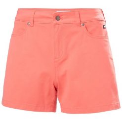 Szorty damskie Helly Hansen Amalfi. Czerwone spodenki sportowe damskie Helly Hansen, na lato, uniwersalny, bez wzorów, z bawełny, trekkingowe. Za 307.00 zł.
