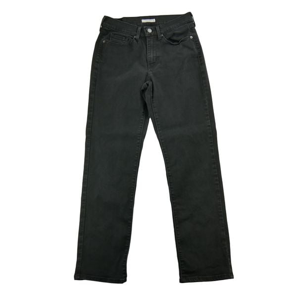 Second life - Levi Strauss jeansy damskie klasyczne proste - Stan bardzo dobry. Czarne jeansy damskie Levi's. Za 89.76 zł.