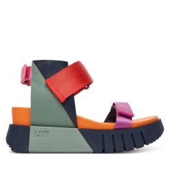 Sandały United Nude. Sandały damskie United Nude, bez wzorów, bez obcasa, na koturnie, bez zapięcia. Za 1,049.00 zł.