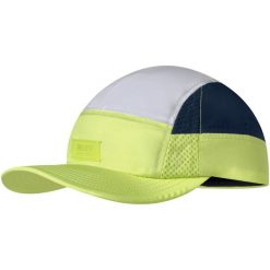 Czapka z daszkiem BUFF 5 PANEL GO CAP DOMUS APRICOT. Zielone czapki z daszkiem damskie Buff, bez wzorów. Za 125.99 zł.