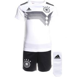 Adidas Performance DFB BABYKIT SET Krótkie spodenki sportowe white/black. Białe spodenki chłopięce adidas Performance, z materiału. Za 249.00 zł.