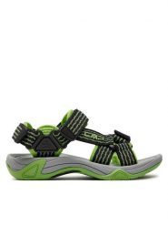 CMP Sandały Kids Hamal Hiking Sandal 38Q9954 Czarny. Czarne sandały chłopięce CMP, z materiału, bez zapięcia. Za 109.99 zł.