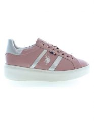 U.S. Polo Assn. Sneakersy "Cardi" kolorze srebrno-jasnoróżowym rozmiar: 36. Różowe obuwie sportowe damskie U.S. Polo Assn., bez zapięcia. Za 116.86 zł.
