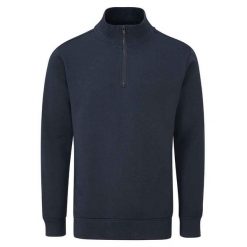 Bluza Rozpinana Unisex Dla Dorosłych. Niebieskie bluzy damskie MANTIS, bez wzorów, bez kaptura. Za 184.99 zł.