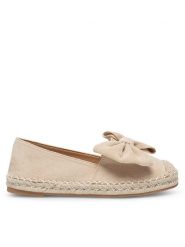 DeeZee Espadryle KL601-69 Beżowy. Brązowe espadryle damskie DeeZee, bez wzorów, z materiału, bez obcasa. Za 99.99 zł.