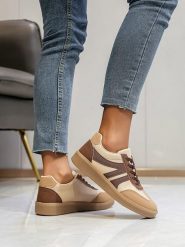 Sixth Sens Sneakersy w kolorze brązowo-jasnobrązowym rozmiar: 40. Brązowe obuwie sportowe damskie Sixth Sens, bez zapięcia. Za 105.63 zł.