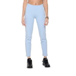 Bluza z bawełna z kieszenie na co dzień na siłownię. Niebieskie bluzy damskie LEONE 1947 APPAREL, bez wzorów, z bawełny. W wyprzedaży za 112.15 zł.