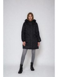 Jessica Simpson Parka w kolorze czarnym rozmiar: L. Czarne parki damskie Jessica Simpson, l, bez kaptura. Za 217.99 zł.