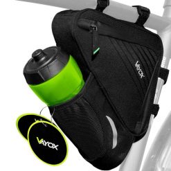 Torba rowerowa pod ramę VAYOX VA0348 uchwyt na bidon wodoodporna 1,5L. Czarne torebki klasyczne damskie VAYOX, bez dodatków. Za 69.00 zł.