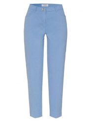 Toni Spodnie w kolorze błękitnym rozmiar: W40. Niebieskie spodnie materiałowe damskie Toni, bez wzorów, z materiału. Za 152.99 zł.