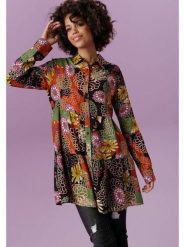 Aniston Bluzka ze wzorem rozmiar: 36. Bluzki damskie Aniston, bez wzorów, z wiskozy, bez kołnierzyka, bez ramiączek. Za 82.99 zł.