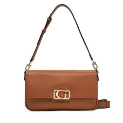 Torebka Guess. Brązowe listonoszki damskie Guess, bez dodatków. Za 329.99 zł.