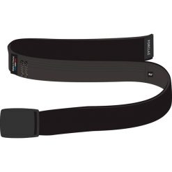 Saszetka podróżna w pasku TRAVEL. Czarne nerki i saszetki damskie FORCLAZ, bez wzorów, z elastanu. Za 49.99 zł.