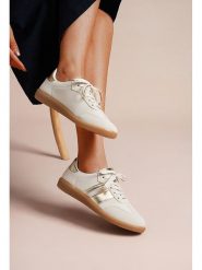 Foreverfolie Sneakersy w kolorze złoto-szarym rozmiar: 38. Szare obuwie sportowe damskie Foreverfolie, bez zapięcia. Za 127.05 zł.