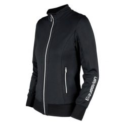 Kurtka damska HORKA Elite. Czarne kurtki sportowe damskie HORKA, m, bez wzorów, z elastanu, bez kaptura. Za 359.50 zł.