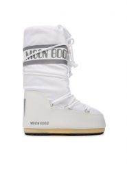Moon Boot Śniegowce Nylon 14004400006 Biały. Białe śniegowce damskie Moon Boot, z nylonu. Za 899.99 zł.