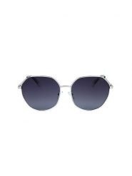 Polaroid Damskie okulary przeciwsłoneczne w kolorze srebrno-granatowym rozmiar: 59. Niebieskie okulary przeciwsłoneczne damskie Polaroid. Za 179.95 zł.