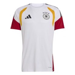 Koszulka piłkarska treningowa ADIDAS Niemcy. Koszulki damskie Adidas, m, bez wzorów, bez kołnierzyka, bez ramiączek. Za 249.99 zł.