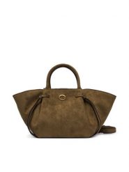 Guess Torebka Allegra HWSG22 37060 Khaki. Brązowe torebki klasyczne damskie Guess, z materiału, bez dodatków. Za 634.99 zł.